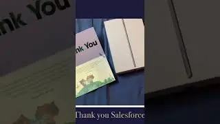 iPad Received from Salesforce!!