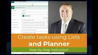 Get organized. Use a list to create Planner Tasks [74.48]