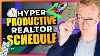 How to CREATE the BEST DAILY ROUTINE & SCHEDULE for SUCCESSFUL Real Estate Agents
