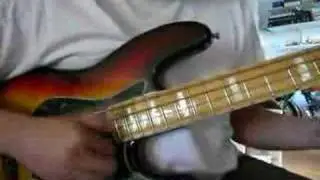 bass slap groove with my 1976 Jazz Bass