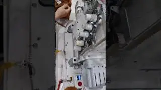 Flatlock Cover Seam Machine| How to use Flat Lock| How to make cover seam 