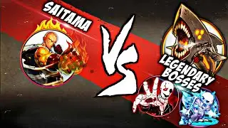 Shadow Fight 2 Saitama Vs Swap Sans, Bloody Gaster & Mecha Megalodon