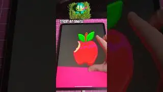 Zooming to all the  Apple  🍎 Drawings in infinity Zoom Art  
