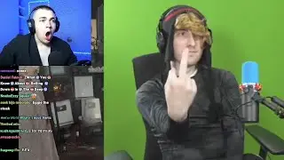 kreekcraft did the middle finger 💀