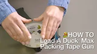 How to Load Your Duck® MAX Packing Tape Gun