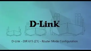 D-Link - DIR 615 (Z1) -  Router Mode Configuration