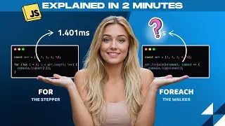 JavaScript for vs. forEach in 2 Minutes | Which One is Faster?