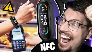 Agora é possível TER NFC na MI BAND 6, MI BAND 5 e MI BAND 4