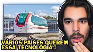 Brasil inventou TRANSPORTE do FUTURO | Português reage