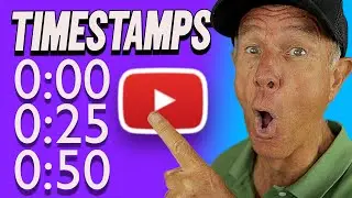 How To Add Timestamp On YouTube 2024