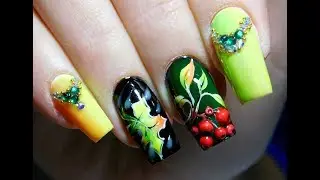 Fall nail design 2017 TOP Beautiful nail design. New from the nail master nail 2017