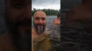 Классика бани! Печь - каменка Медиана-7 в бане палатке МБ-15