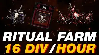 How I Farm 16 div/hour with Ritual - Guide No BAIT! | POE 3.25 Settlers of Kalguur