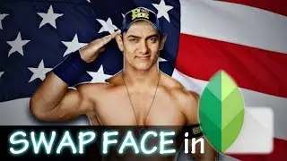 Snapseed face change (swapping) | John Cena & Amir Khan | Snapseed tutorial | PiXinCreate