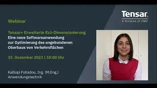 Webinar Tensar+ Erweiterte Ev2-Dimensionierung