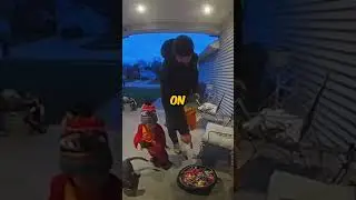 Kid Skips Candy for Cat! 🐱🎃 