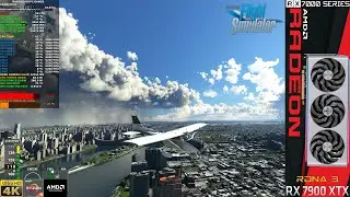 Flight Simulator 2020 Ultra Settings 4K | RX 7900 XTX | R9 7900X 3D