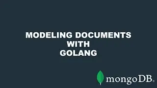 Modeling MongoDB Documents with Native Go Data Structures