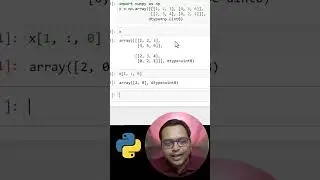 Python NumPy | 3D arrays Slicing and Dicing