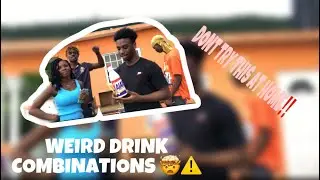 WEIRD DRINK COMBINATIONS 🤯⚠