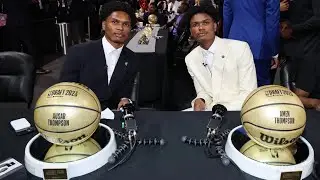 Thompson Twins…First twins ever selected Top 5 in NBA Draft