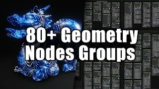 Blender Geometry Nodes Toolset Pack