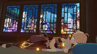 Traveler can't sleep...