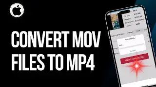 How To Convert MOV Files To MP4 on iPhone
