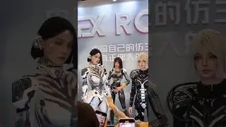 From Science Fiction to Science Fact?? Humanoid Robots at Beijing World Robot Conference #shorts
