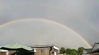 Super clear double rainbow