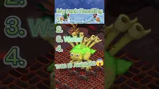 My rank Reedling in #mysingingmonsters #monster #music #rank
