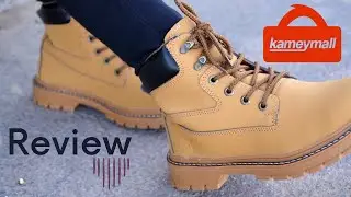 Waterproof Steel Toe Boots Unboxing and Review - Kameymall