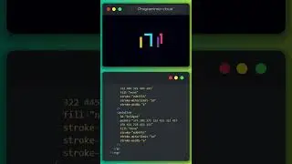 ⚡ Amazing Circuit Loading Animation with HTML CSS JS 🔋💻