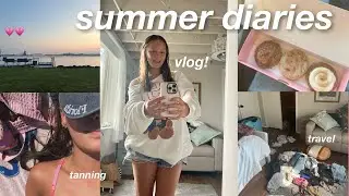 SUMMER DIARIES VLOG 📸💖 beach, travel, errands & more!