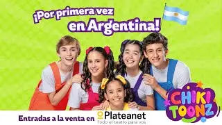 ¡Por Primera Vez en #argentina 🇦🇷! @ChikiToonz en #concierto
