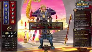I changed my Human Paladin to blood Elf Paladin