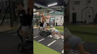 When the boys didn’t believe I can push them all 💪🏼 