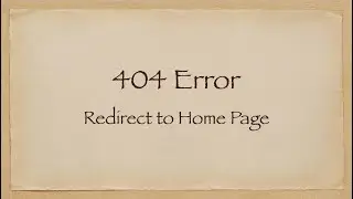 Wordpress - Redirect all 404 Error Pages to Home Pages