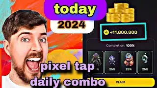 Pixel tap daily combo cards 24 July 2024