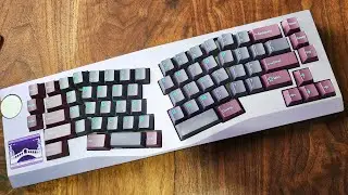 This keyboard feels so weird to type on (yet so right)