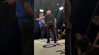 Brian Ellis brought one of the hardest slaps EVER in his last match 💪
