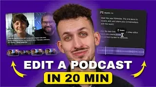 How to Edit Your Podcast with AI (save hours)