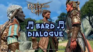 Baldur's Gate 3 Patch 8: 🎶 Bard Dialogue for Aradin and Zevlor