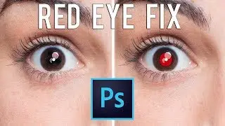 Photoshop Fix Red Eye Tutorial