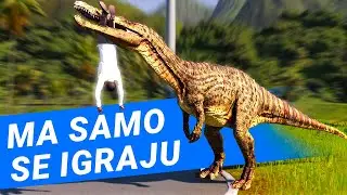 GRADIM PARK OD 5 ZVJEZDICA *dinosaur jede ljude* // Jurassic World Evolution 2 (Chaos Theory) // EP4