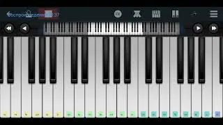 🆗📌Ах,эти тучи в голубом 📌 Александр Журбин 📌🆗 Perfect Piano tutorial на пианино одним пальцем