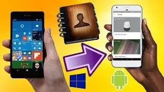 Как перенести КОНТАКТЫ с Windows Phone на Android