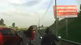 Секс на мотоцикле