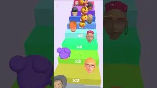 Emoji Stack - All Levels Gameplay Pop Pi (Levels 71-75)