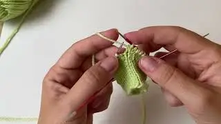 Симметричные прибавки из петель предыдущего ряда